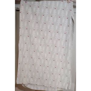 Christmas rectangular tablecloth, large 60 in by 90 in